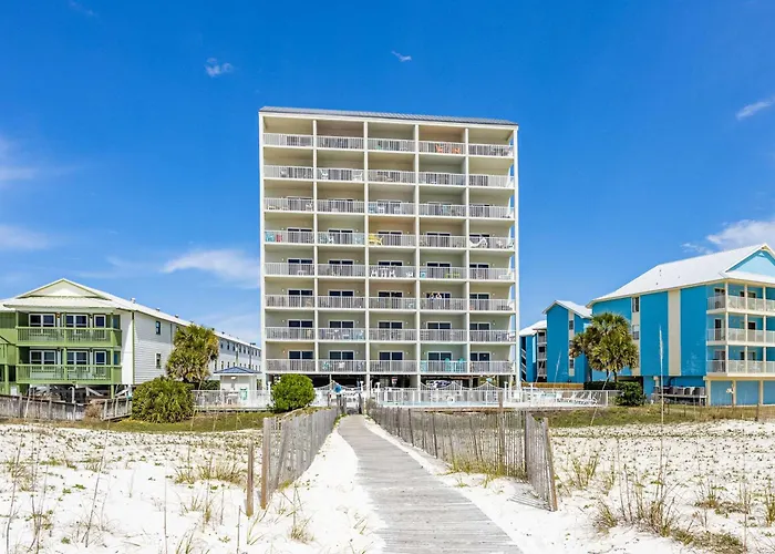 Bright And Nicely Decorated In Gulf-front With Shared Pool Wifi Gulf Shores