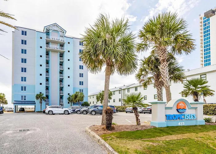 Bright And Nicely Decorated In Gulf-front With Shared Pool Wifi Holiday home Gulf Shores